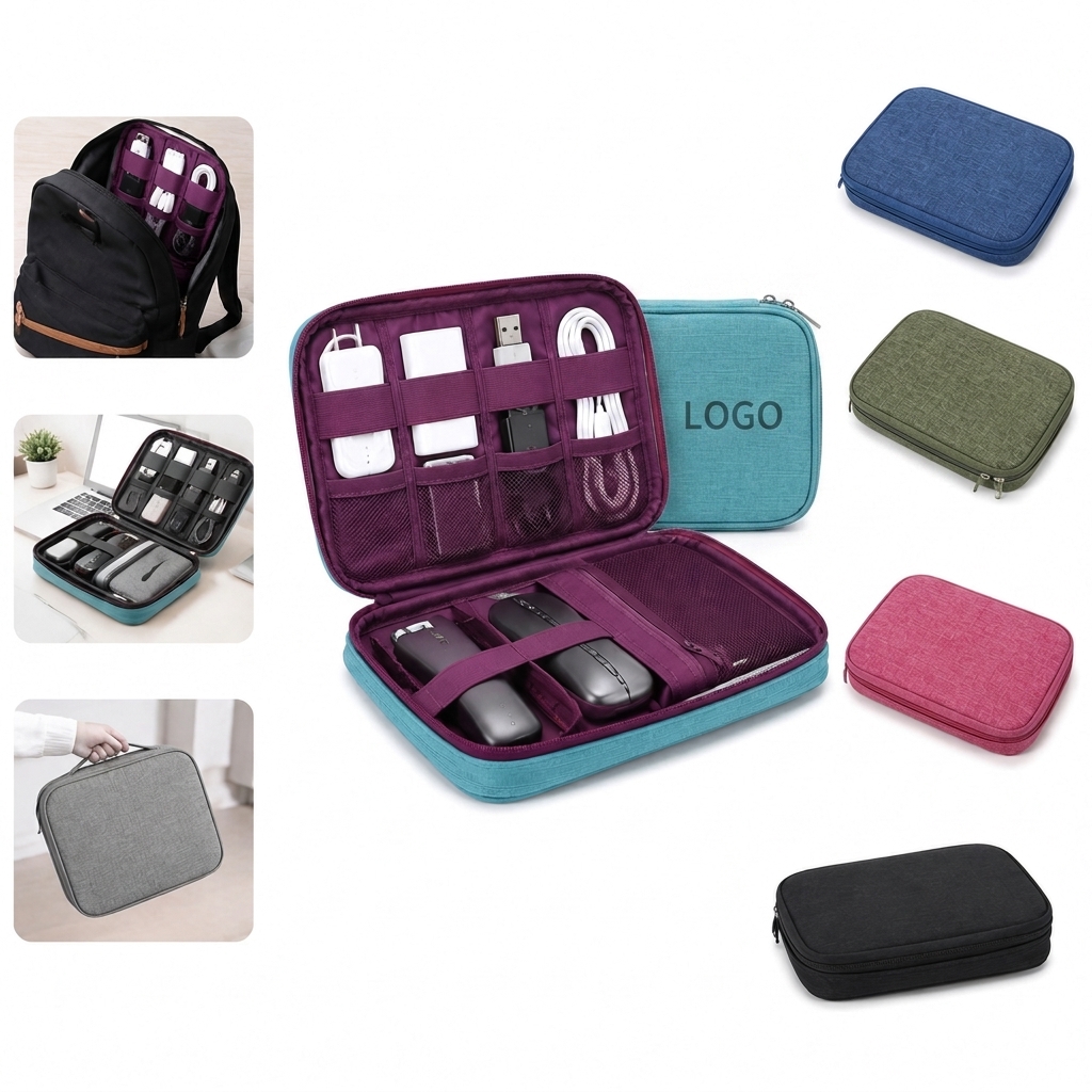 Slim Tech Accessory Organizer Pouch