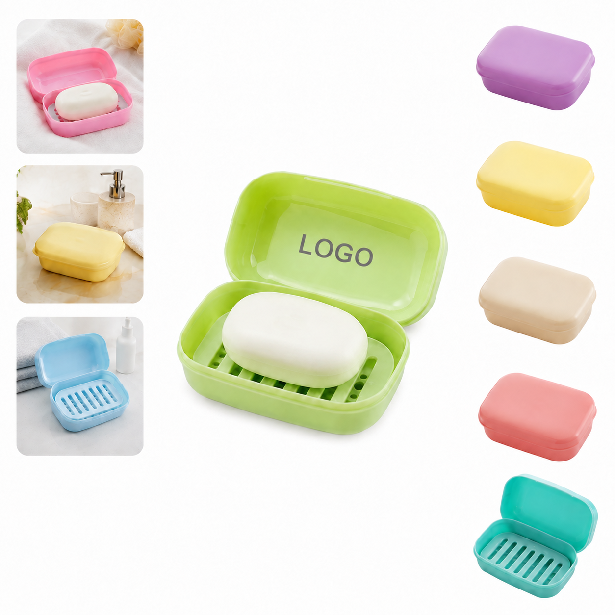Snap-Lock Travel Soap Case