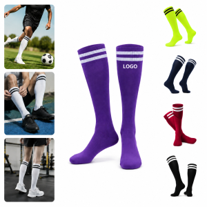 Breathable Cushioned Over-the-Calf Soccer Socks