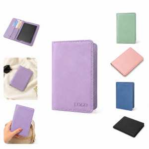 Matte Leather Passport Organizer