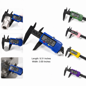 6-Inch Stainless Steel LCD Digital Caliper Measuring Tool